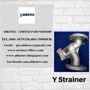 y strainer