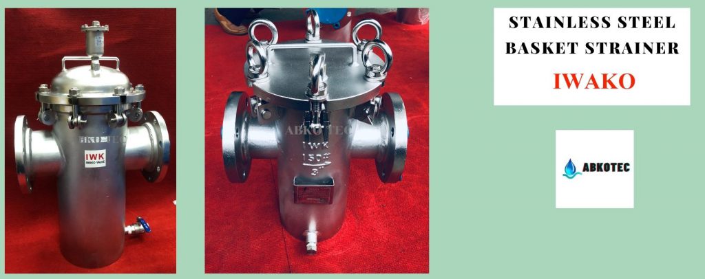 stainless steel basket strainer