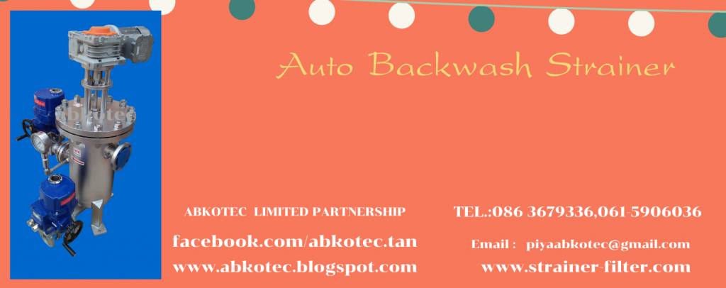 Auto Backwash Strainer