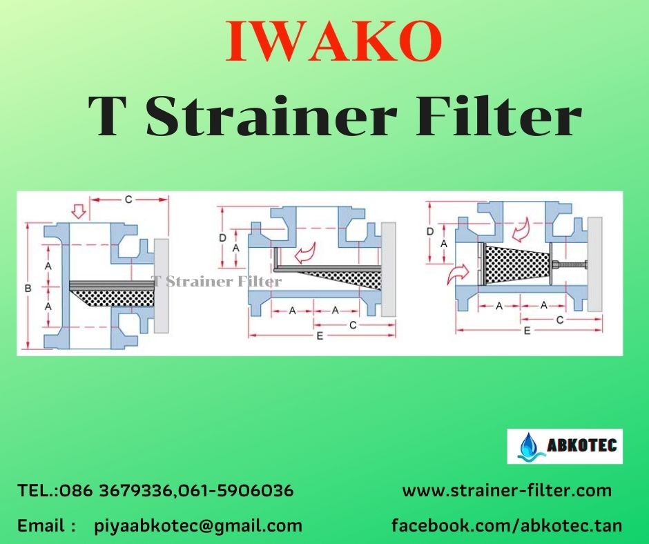 T Strainer Filter