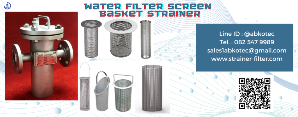water filter screen basket
