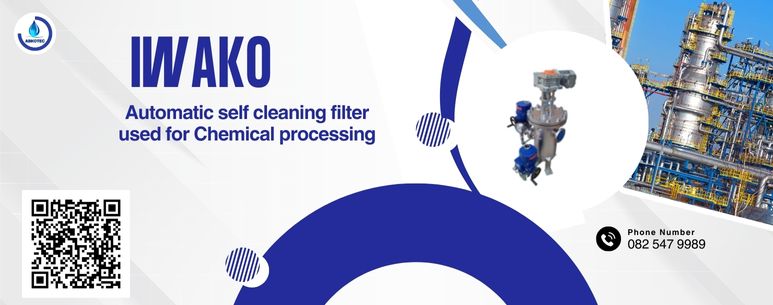 automatic self cleaning filter used for chemical processing