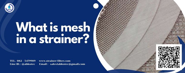 what is mesh in a strainer