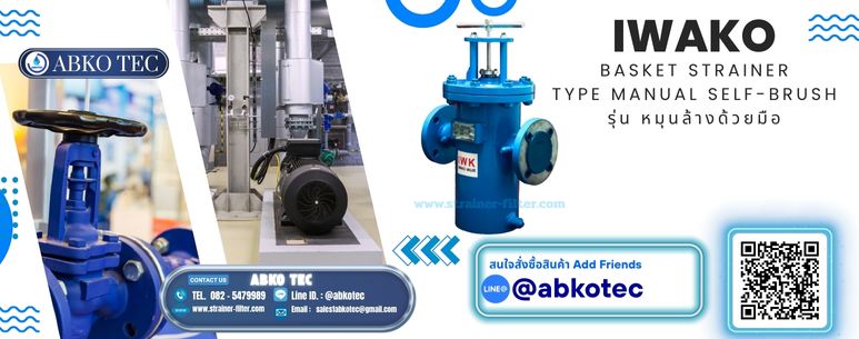 basket strainer used for industrial process fluid filtration